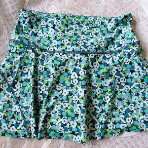 Athleta Skirt Skort, sz.s/p, floral,